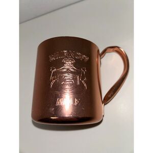 Vintage 1970s Smirnoff Moscow Mule Copper Cup  Made In Hong Kong